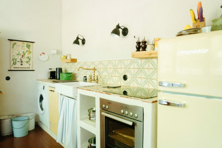 Küchenzeile am Hof Flieth, Foto: Andreas Zaremba