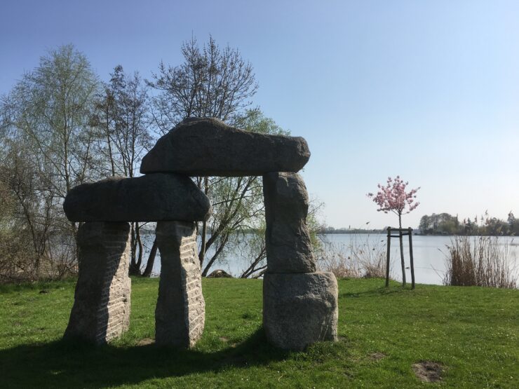 Skulpturen am Mündesee, Foto: Anja Warning