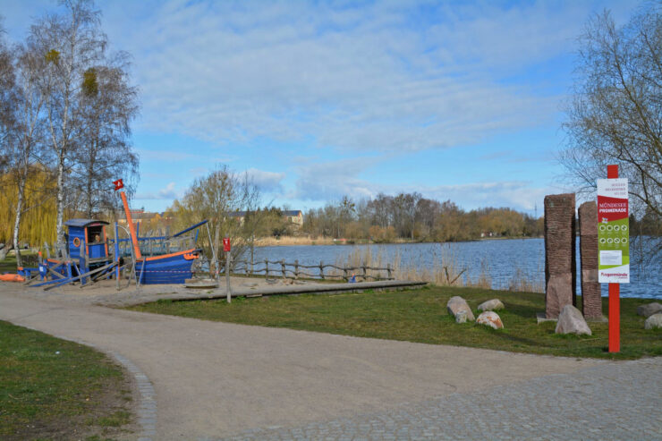Spielplatz an der Mündeseepromenade, Foto: Anja Warning, Lizenz: Anja Warning