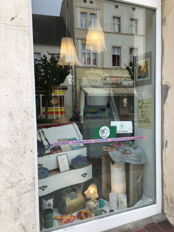 Handlich - Schaufenster, Foto: Anja Warning