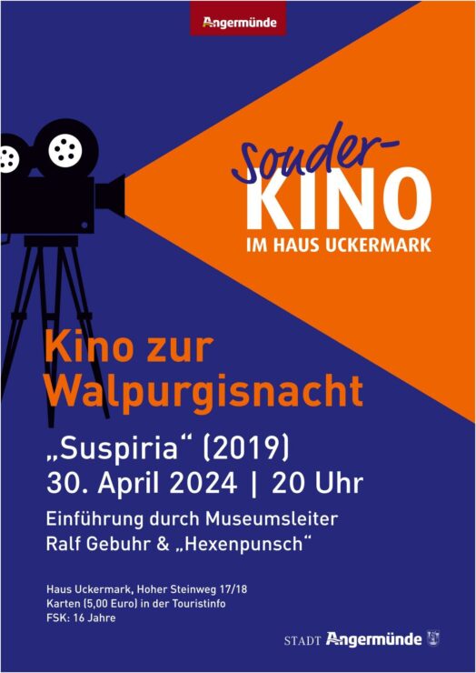 Poster Walpurgisnacht, Foto: Stadt Angermünde, Lizenz: Stadt Angermünde